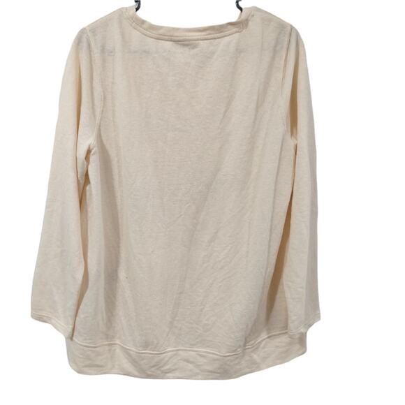 NWT Style & Co Women's Metallic Graphic Sweatshirt Size M - Picture 4 of 6